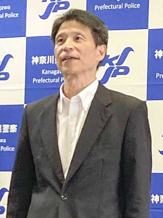 神奈川県警の和田薫本部長（資料写真）