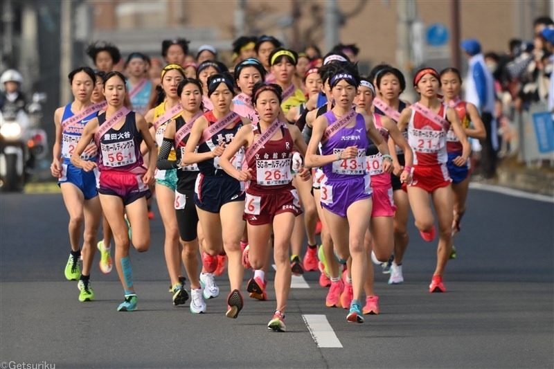 昨年の全国高校駅伝女子1区