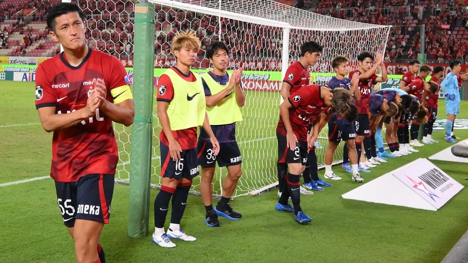 鹿島は今季J1で4位につけているものの、逆転優勝の可能性が遠のいている (C)J.LEAGUE