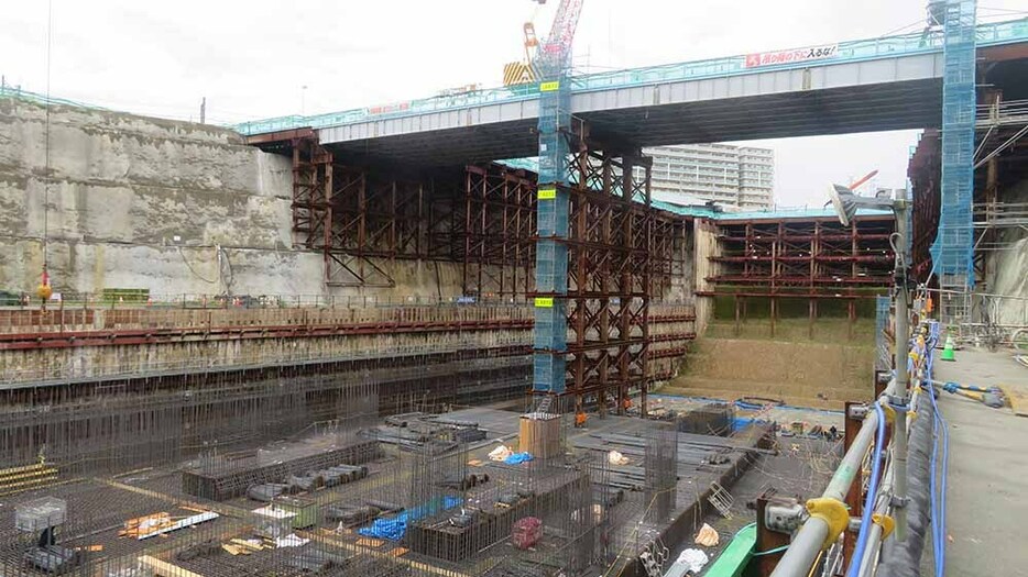 １１月に「さがみはらリニアフェスタ」が開催されるリニア中央新幹線「神奈川県駅」の工事現場＝相模原市緑区（７月１１日に撮影）