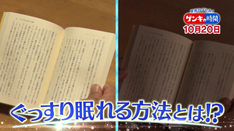 CBCテレビ『健康カプセル！ゲンキの時間』