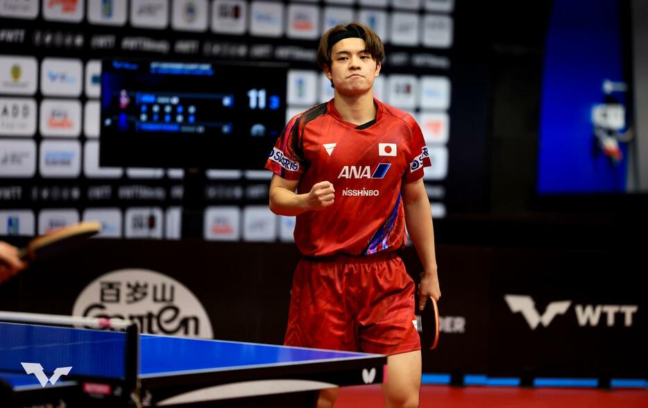 宇田幸矢 PHOTO：World Table Tennis