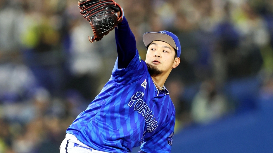 横浜DeNAベイスターズ・石川達也(C)産経新聞社