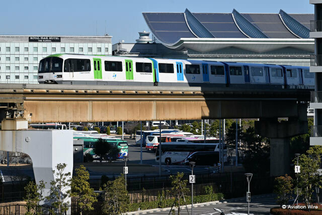 開業60周年を記念し60マイルキャンペーンを実施している東京モノレール＝PHOTO: Tadayuki YOSHIKAWA/Aviation Wire