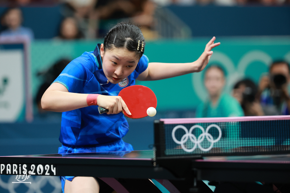 張本美和 Photo:ITTF