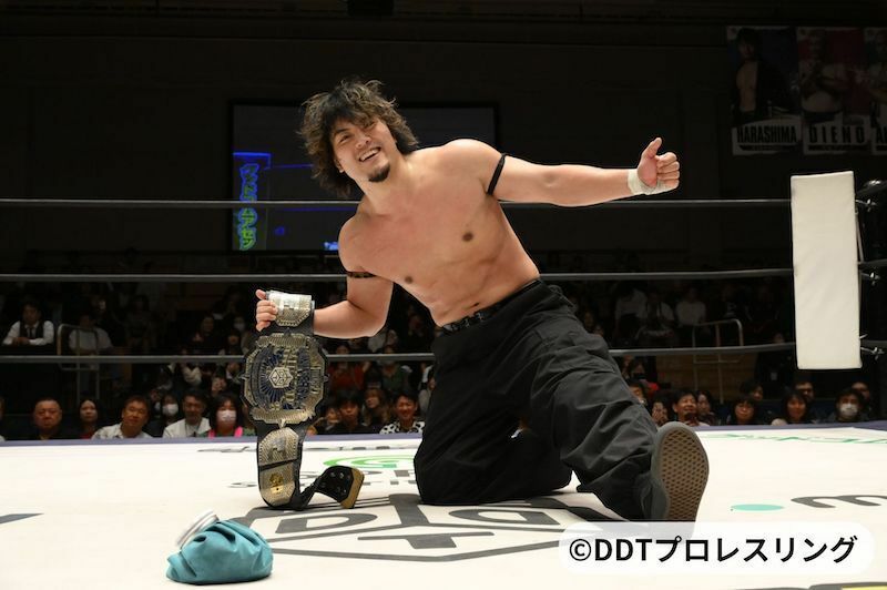 DDT UNIVERSAL王座3度目の戴冠となったMAO