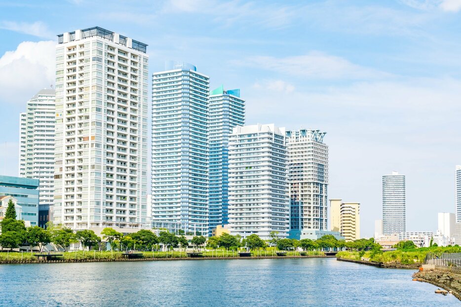 眺望の良さが超高層マンションの魅力（画像出典：PIXTA）