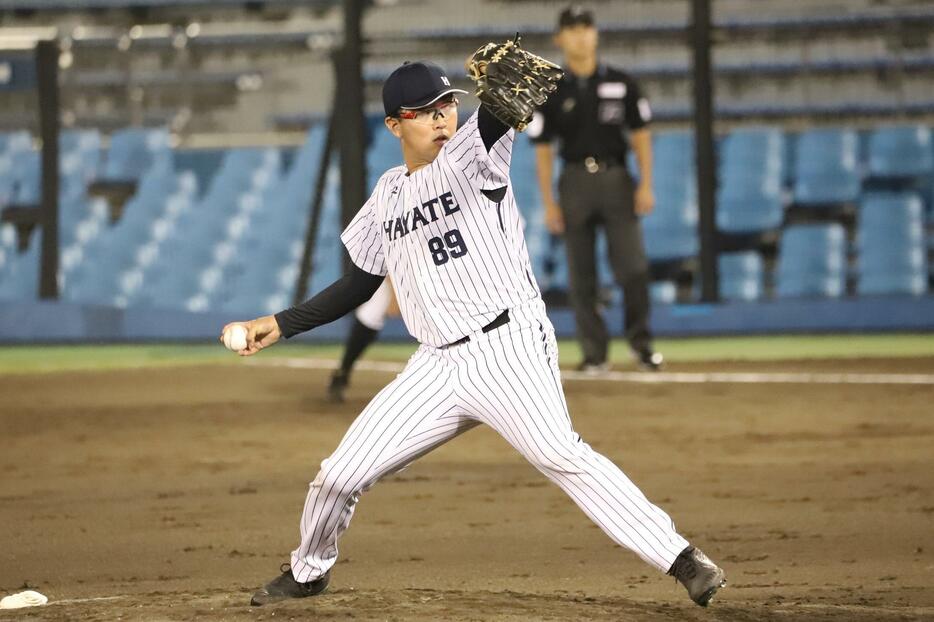 平間 凛太郎投手