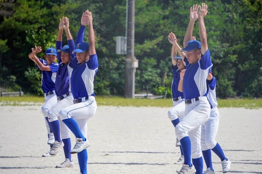 東山クラブの練習の様子【写真：チーム提供】