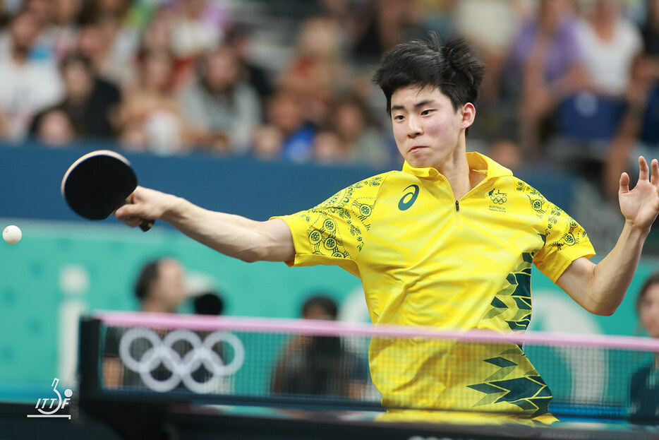 写真：Hwan BAE（オーストラリア）/提供：ITTF