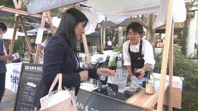 パンと自然派ワインをテーマにしたグルメイベント「The Market」　岡山市北区