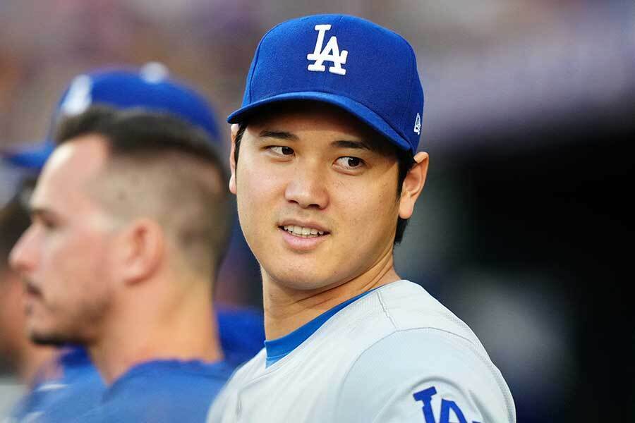 ドジャースの大谷翔平【写真：ロイター】