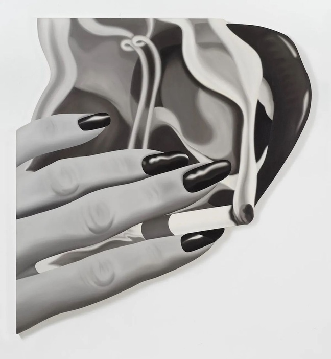 トム・ウェッセルマン《Smoker #20》（1975年）　Photo: The Estate of Tom Wesselmann/Licensed by ARS/VAGA, New York, Jeffrey