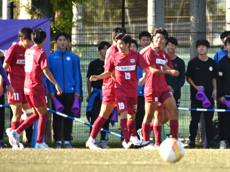 佐藤遼の先制点などで城西大が勝利した(Koyo KODAMA/GEKISAKA)