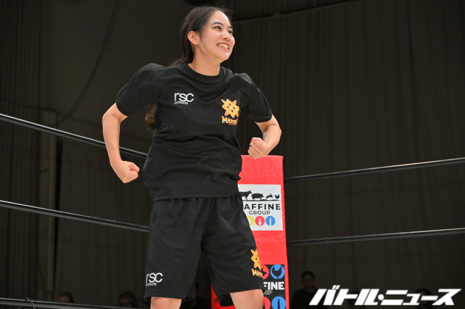 プロレスラーデビュー戦が決まった山田奈保