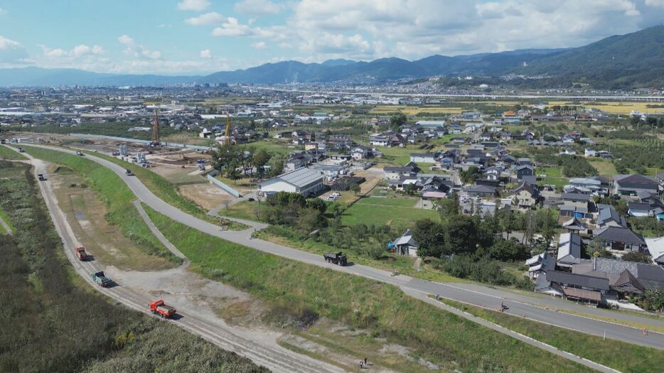 災害から5年が経つ長野市長沼