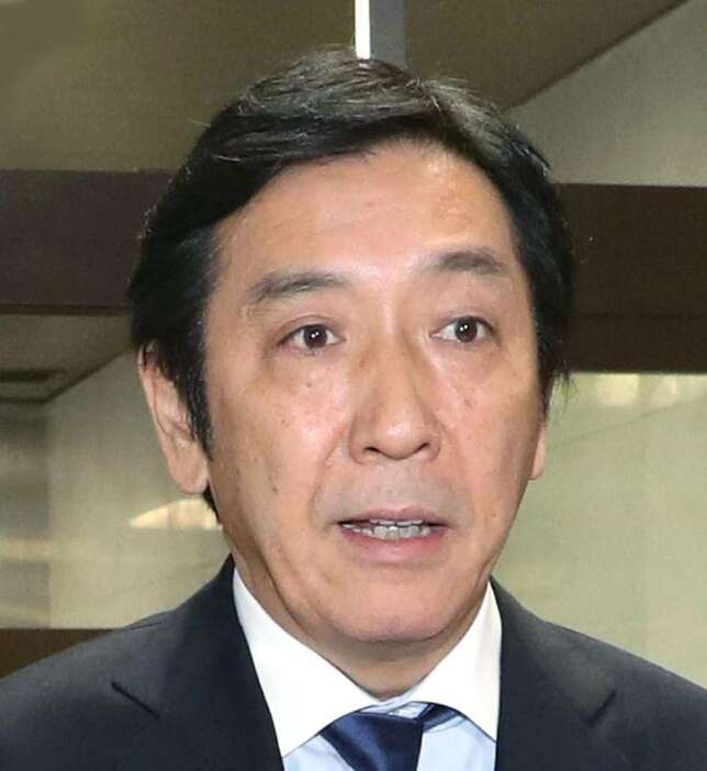 菅原一秀元経済産業相（春名中撮影）