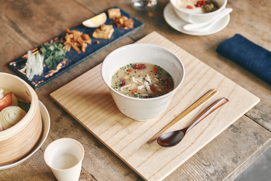 金沢のホテル〈香林居〉の朝食