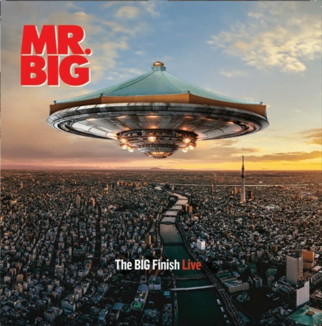 MR.BIG『The Big Finish Live』ビジュアル