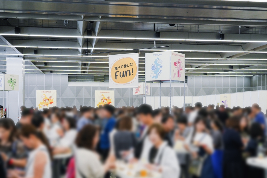 東京ドームシティ プリズムホールにて開催中の「Cheese Fun! Fan! Fun!」