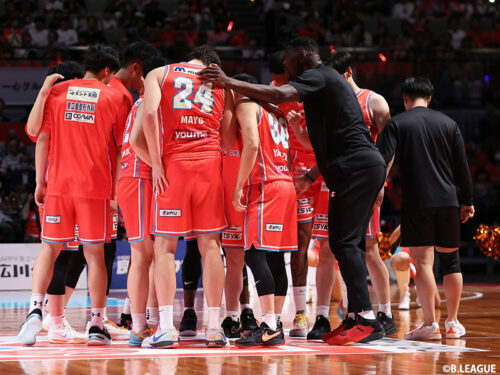 開幕4連敗もチームで盛り返したい広島 [写真]＝B.LEAGUE