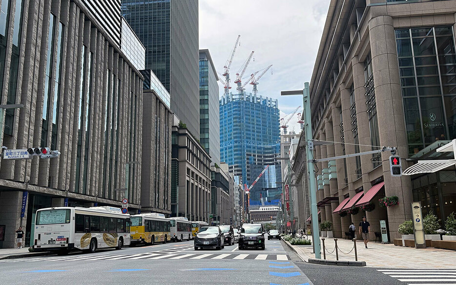 再開発が進む日本橋エリア（写真撮影／榎並紀行）