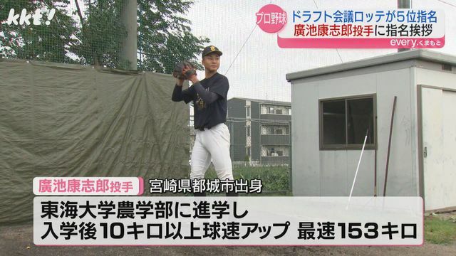 廣池康志郎投手