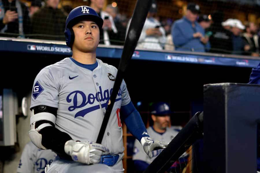 ヤンキース戦に出場したドジャース・大谷翔平【写真：Getty Images】