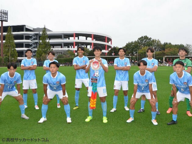 浦和学院イレブン (写真=河野正)