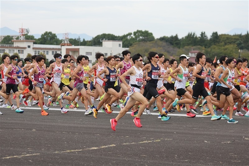 昨年の箱根駅伝予選会の様子