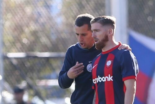 ロマニョーリ監督とムニアイン [写真]＝Getty Images