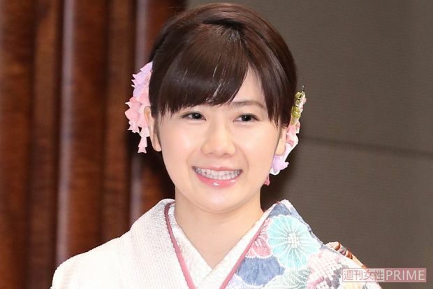 結婚会見での福原愛（'16年9月）