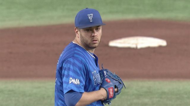 7月14日の試合で勝利をつかんだDeNAのケイ投手(画像:日テレジータス)