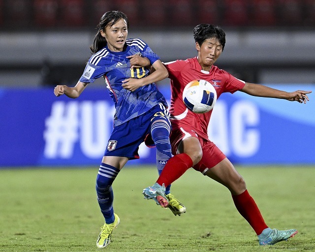 ５月のU-17女子W杯決勝で北朝鮮に０－１敗戦。W杯の舞台でリベンジなるか。（C）AFC