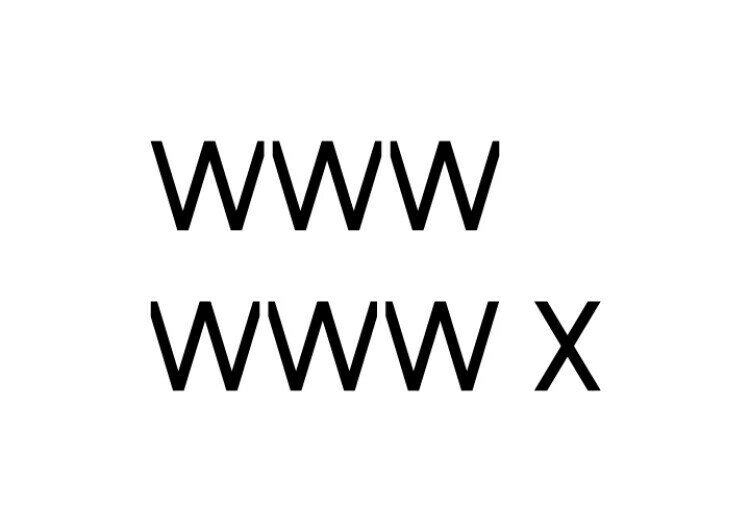 WWW / WWW Xのロゴ。