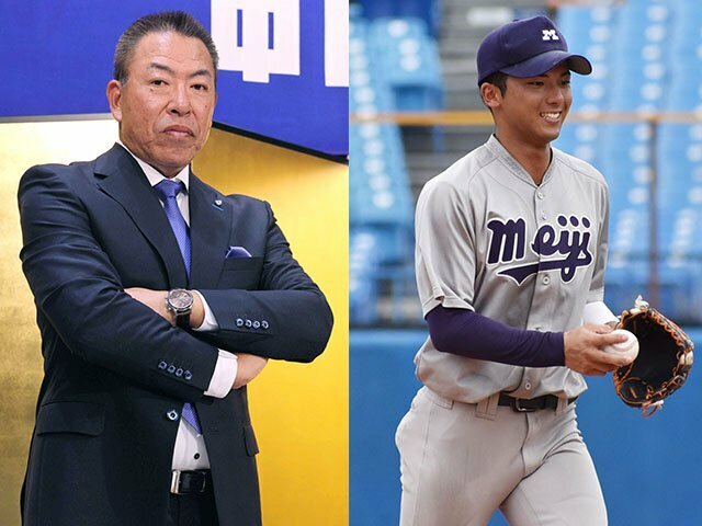 中日の井上一樹新監督。山崎武司氏が“ドラフトの目玉”宗山塁以外に推すドラフト候補とは photograph by JIJI PRESS