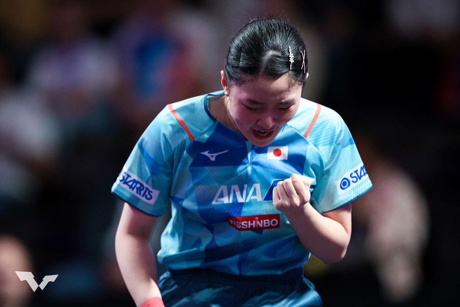 張本美和 PHOTO：World Table Tennis