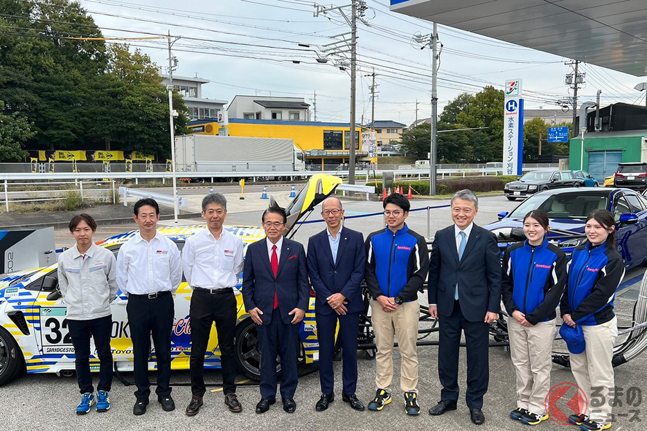 愛知県の大村秀章知事も実証実験に登場