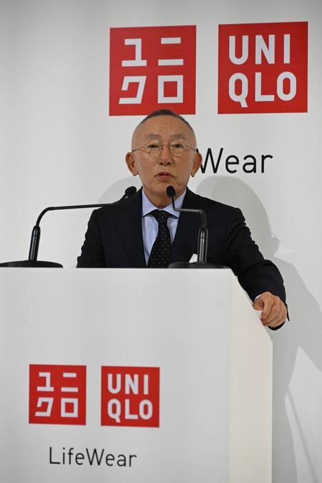 柳井正代表取締役会長兼CEO image by: FASHIONSNAP（Koji Hirano）