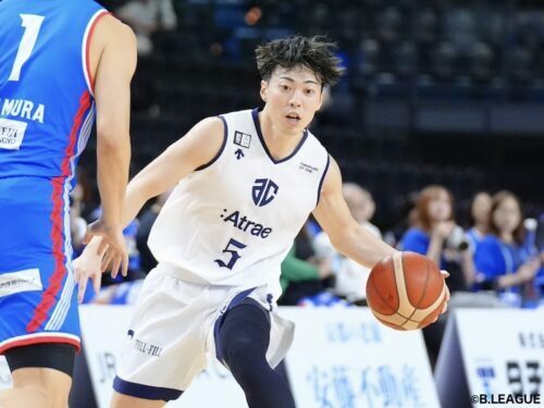 19得点を挙げてA千葉をけん引した前田怜緒［写真］＝B.LEAGUE