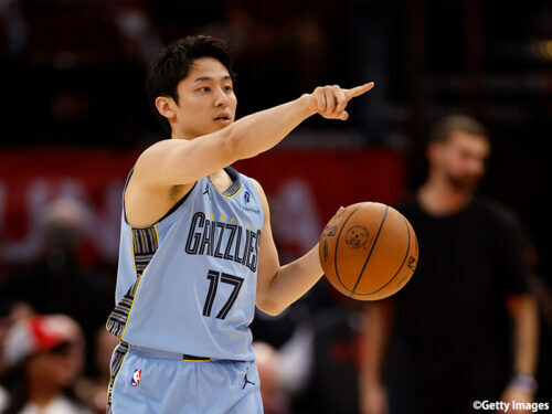 日本人4人目のNBA選手となった河村勇輝 [写真]＝Getty Images