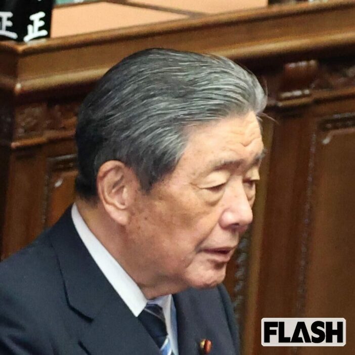 森山裕幹事長（写真・長谷川新）