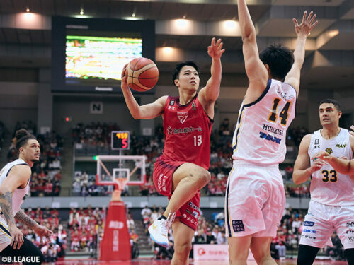 新天地で再スタートする大倉颯太 [写真]＝B.LEAGUE