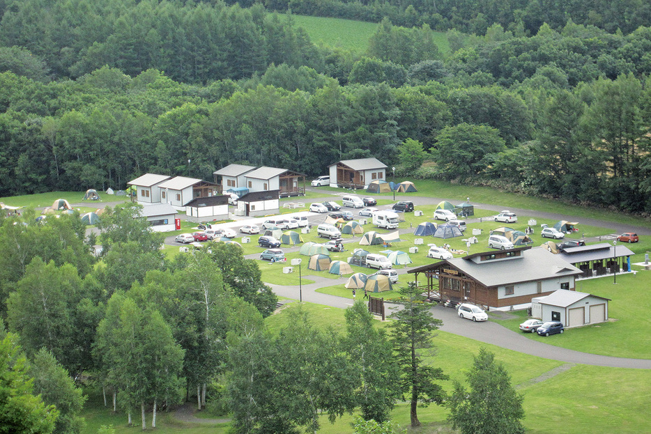 北海道斜里郡の「清里オートキャンプ場」