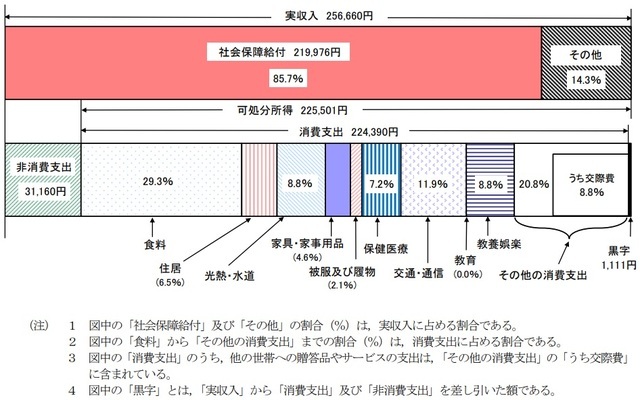 夫婦で年金「22万円弱」、毎月の赤字は「3.8万円」…高齢世帯の暮らしが「年々苦しくなっている」