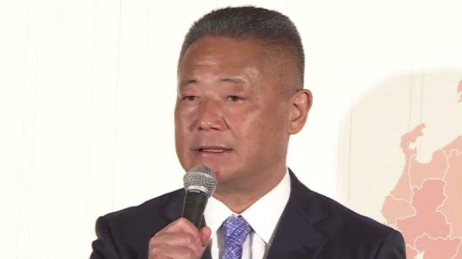 連立政権入りを明確に否定した馬場代表