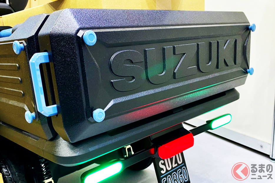 1人乗りの軽トラみたいなスズキ「SUZU-CARGO」