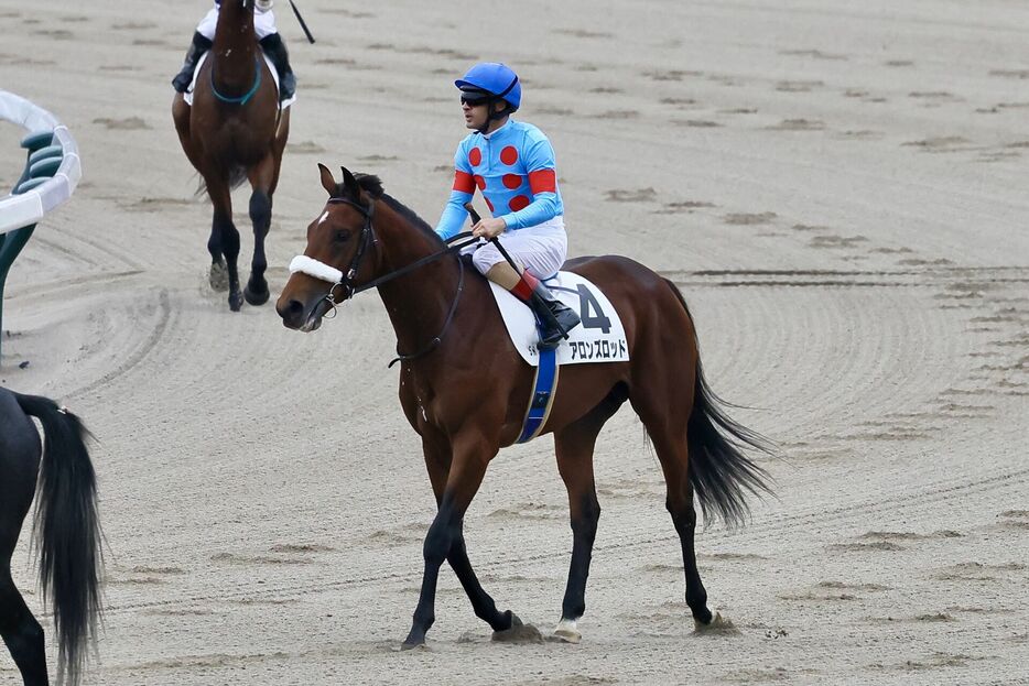 アロンズロッドとC.ルメール騎手