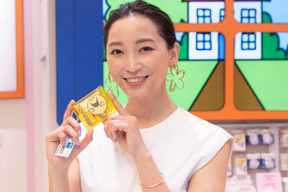 ポップアップストア「MR. MEN LITTLE MISS MARKET」のメディアイベントに出席した杏さん（C）2024 THOIP