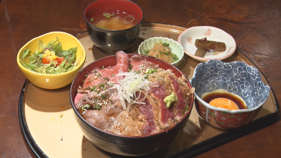 6種類のお肉が集結！「釜蔵三昧・牛三昧丼」